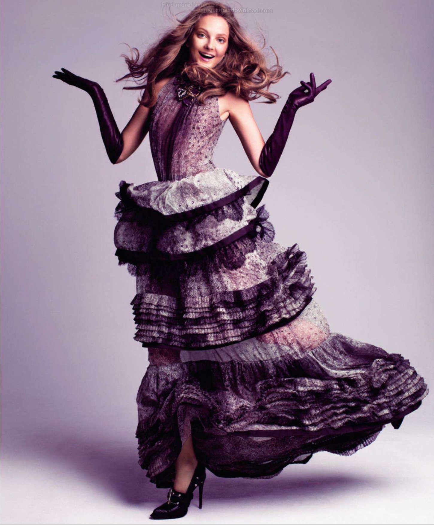 Eniko Mihalik - Harper's Bazaar USA Magazine (Sept 2012)